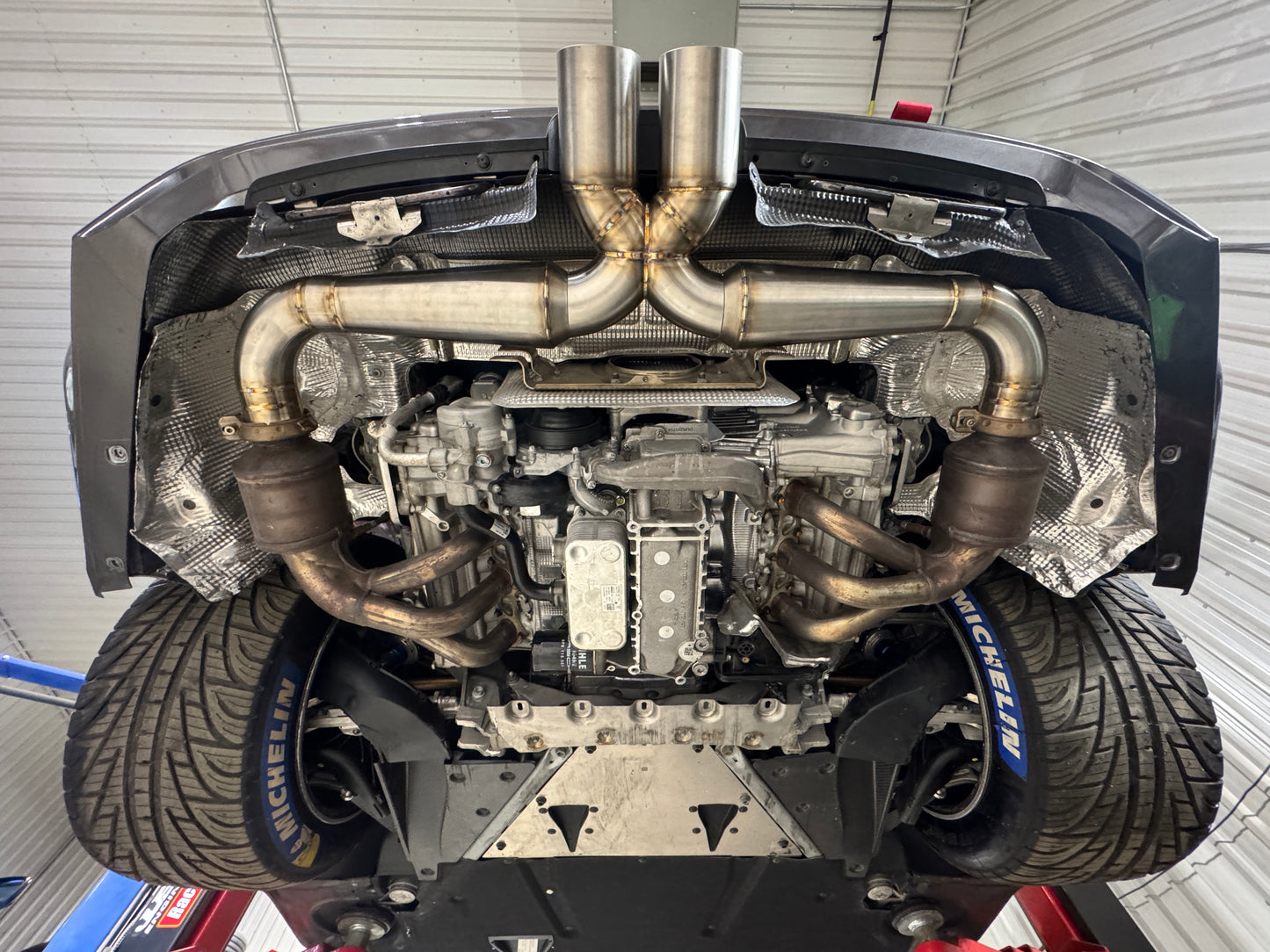 X-RACE MUFFLER Exhaust System for Porsche 911 GT3 CUP (992)