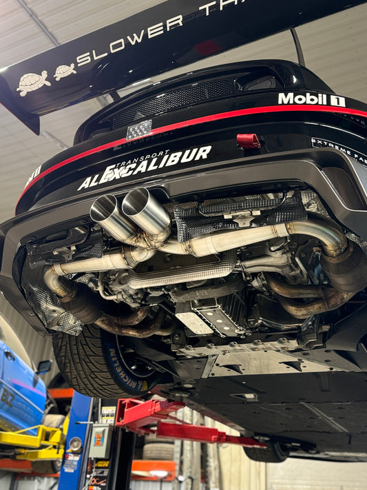 X-RACE MUFFLER Exhaust System for Porsche 911 GT3 CUP (992)