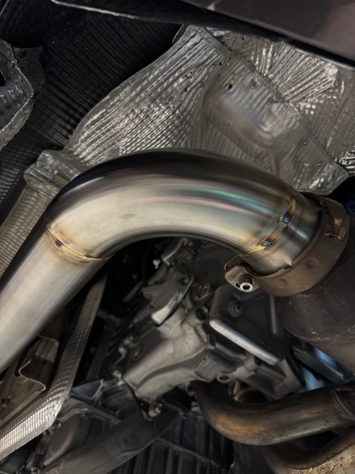 Straight Cup exhauts system for Porsche 911 GT3 CUP (992)