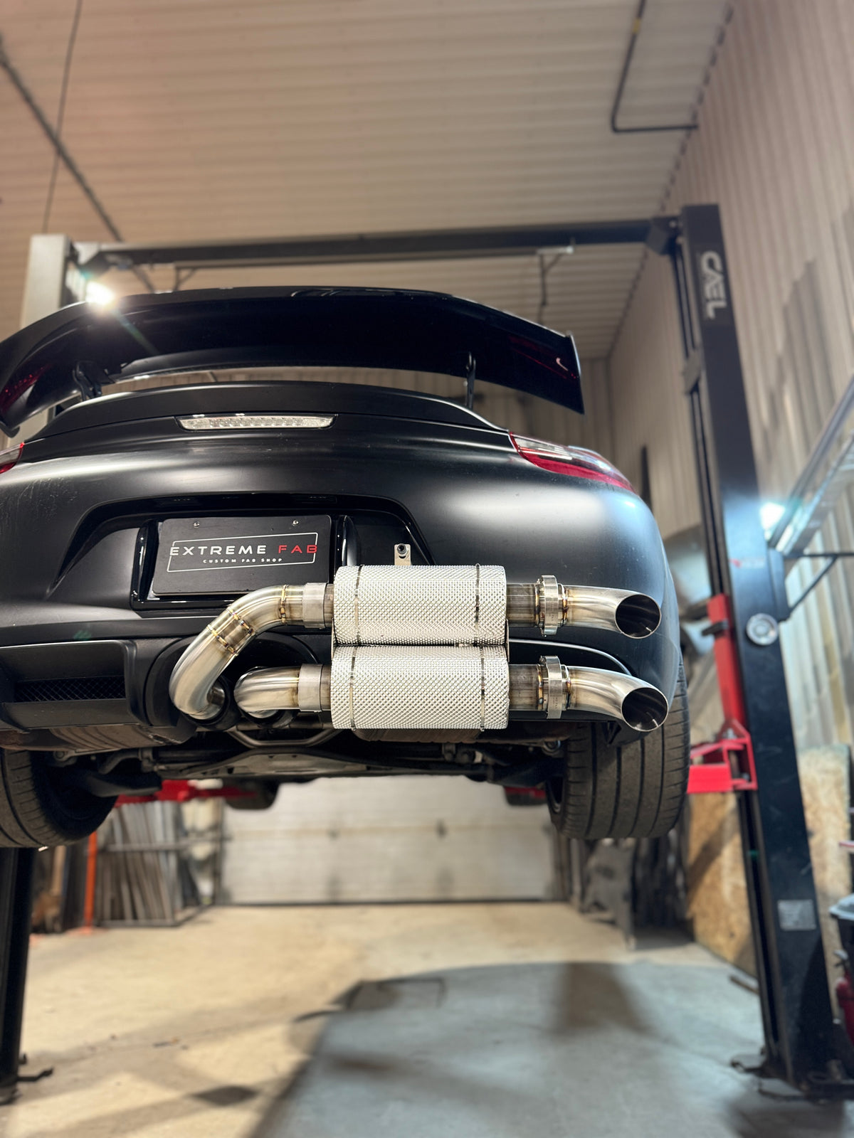 DB KILLER External Track Exhaust System [981 GT4 CAYMAN Porsche]