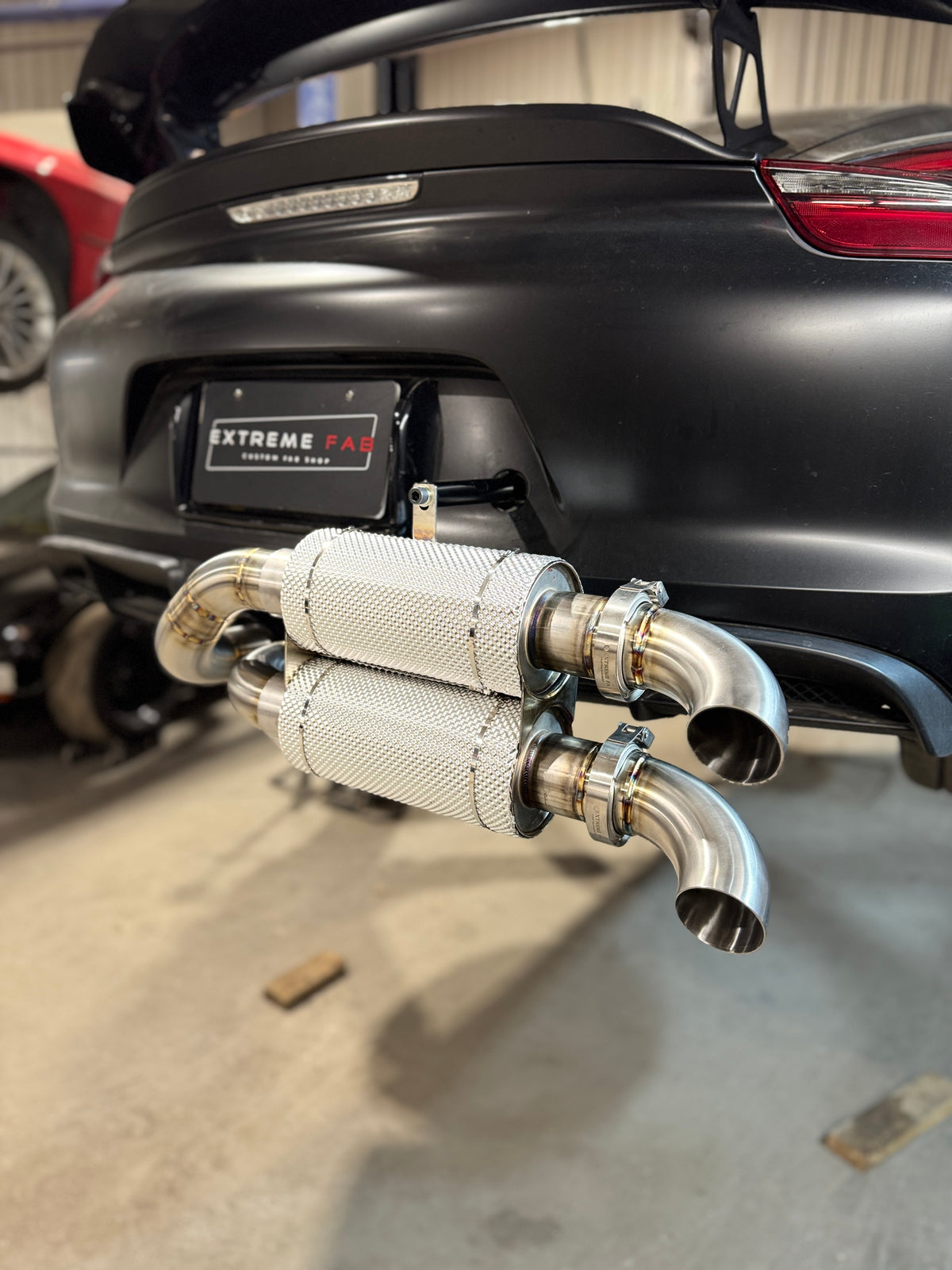 DB KILLER External Track Exhaust System [981 GT4 CAYMAN Porsche]