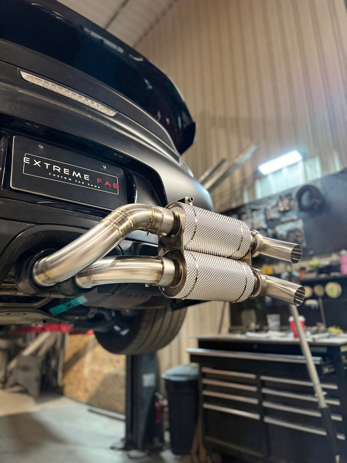 DB KILLER External Track Exhaust System [981 GT4 CAYMAN Porsche]