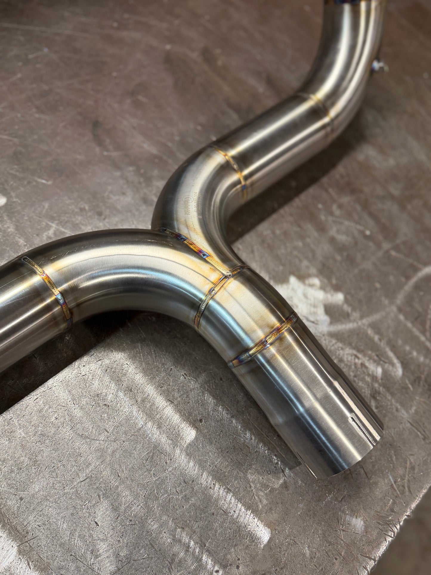 Twin 3 Inchs Muffler Delete Axleback Exhaust System For Land Rover Defender L663 (2020+) P400