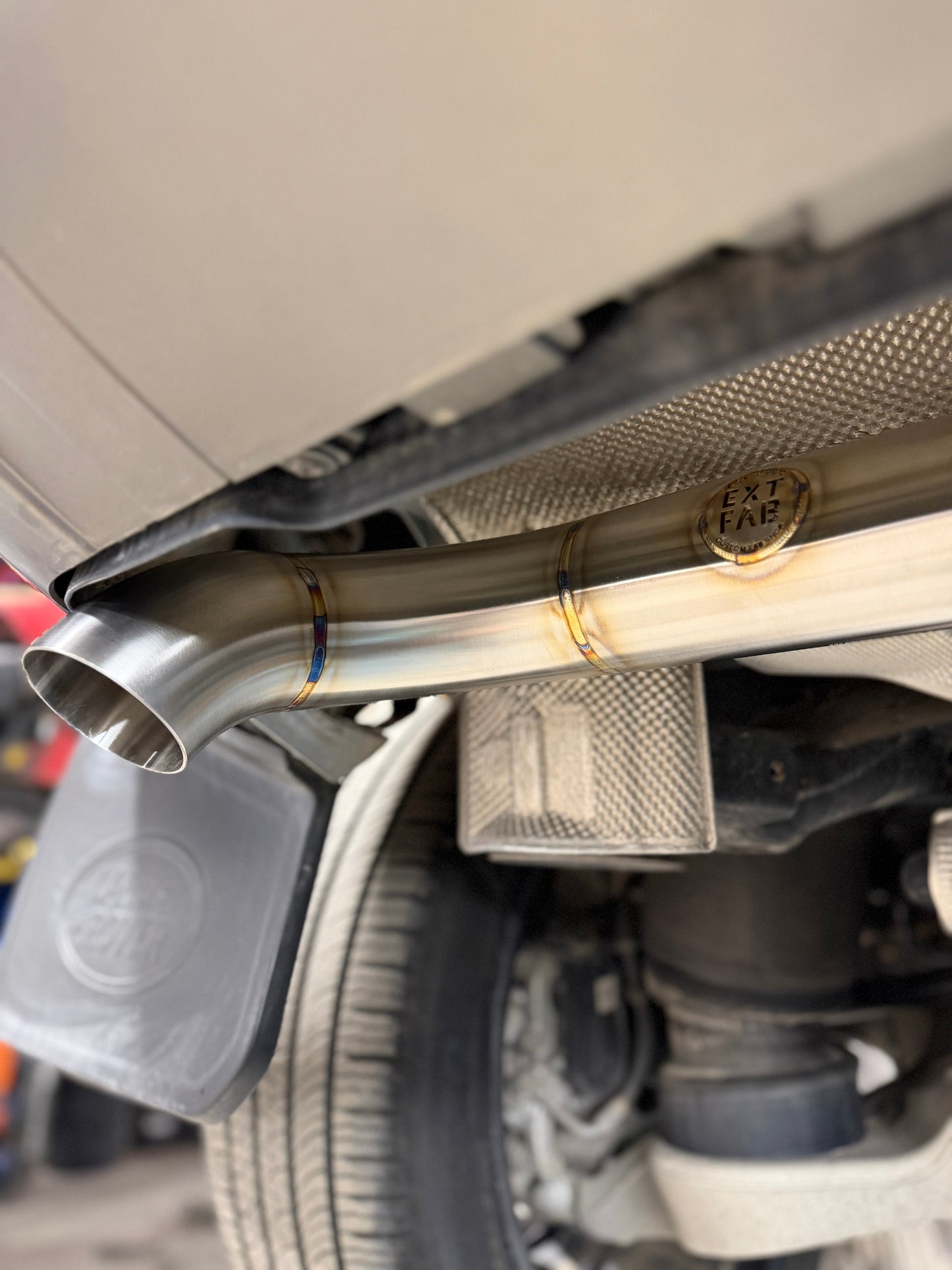 Twin 3 Inchs Muffler Delete Axleback Exhaust System For Land Rover Defender L663 (2020+) P400
