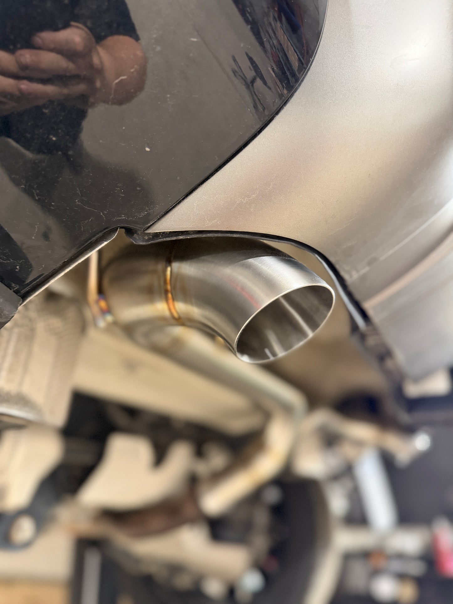 Twin 3 Inchs Muffler Delete Axleback Exhaust System For Land Rover Defender L663 (2020+) P400